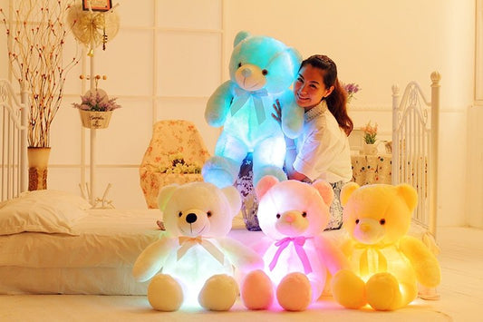 Creative Light Up LED Teddy Bear Glowing stuffed Toy